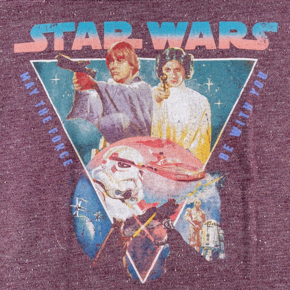Star wars raglan tee